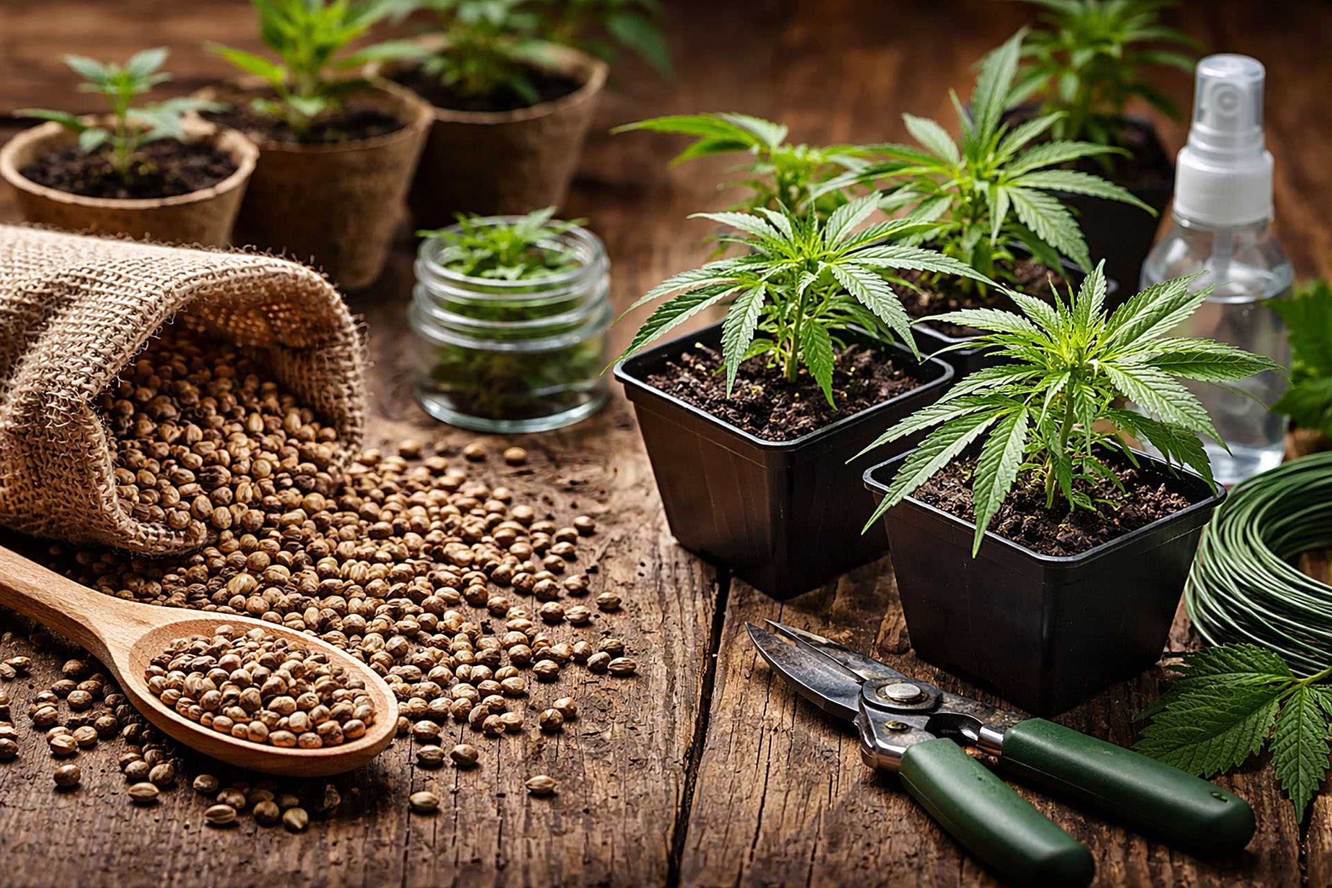 Nasiona marihuany vs klony co wybrac